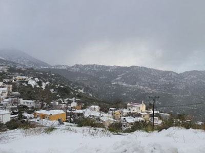 Κρήτη: Κλειστά και αύριο τα σχολεία στη Βιάννο